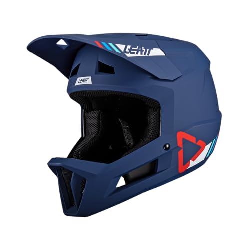 Leatt Downhill MTB-Helm 1.0 Gravity Blau Gr. L Leatt Downhill MTB-Helm 1.0 Gravity Blau Gr. L von Leatt
