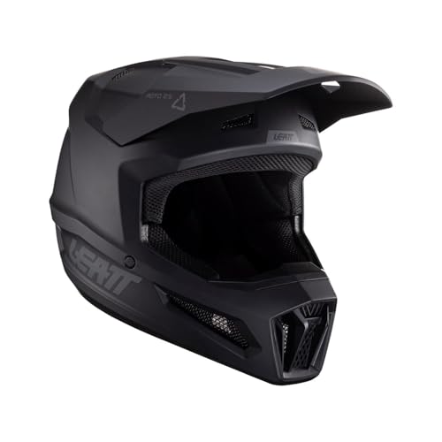 Leatt Unisex-Adult V24 2.5 Moto Helmet with 360° Turbine Technology, Black, XL Leatt Unisex-Adult V24 2.5 Moto Helmet with 360° Turbine Technology, Black, XL von Leatt