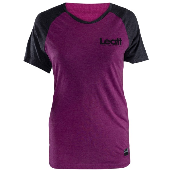 Leatt - Women's MTB All Mountain 2.0 Short Sleeve Jersey - Radtrikot Gr M lila von Leatt
