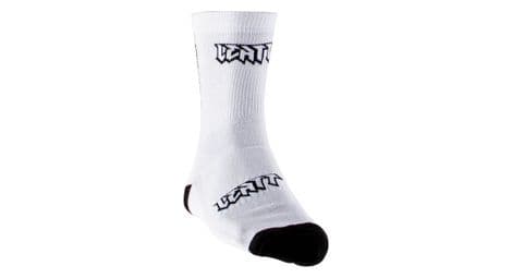 leatt mtb socken weis schwarz von Leatt