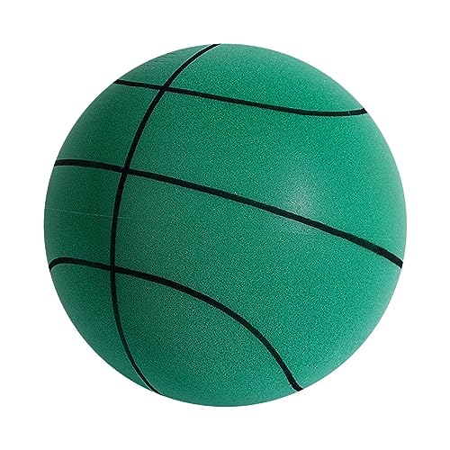 Lecerrot Silent Basketball Dribbling Indoor, 2023 Uncoated High Density Foam Ball, Trainings Basketball Größe 7, 5, 3, 2, Leiser Ball Für Verschiedene Indoor-Aktivitäten von Lecerrot