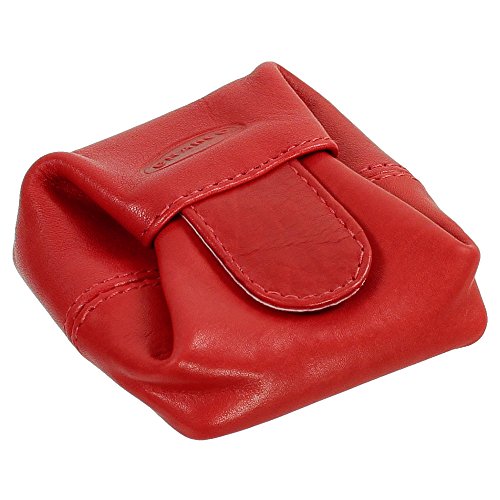 Branco Geldsäckchen Mini Geldbörse Münzbörse Minibörse Schütter Kleingeldbörse Geldbeutel Leder 6,5cm Farbe Rot Branco Geldsäckchen Mini Geldbörse Münzbörse Minibörse Schütter Kleingeldbörse Geldbeutel Leder 6,5cm Farbe Rot von Ledershop24