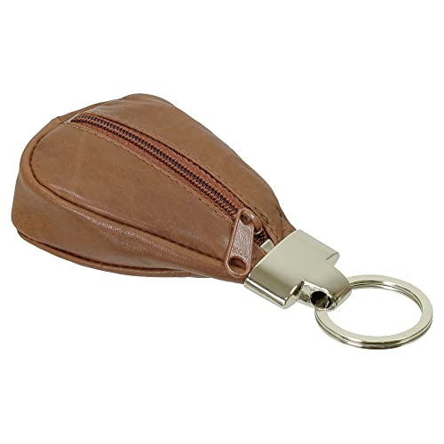 Branco Leder Schlüsseletui Mini Geldbörse Schlüsseltasche Schlüsselmappe Schlüsselanhänger mit Reißverschlussfach Minibörse Farbe Natur Branco Leder Schlüsseletui Mini Geldbörse Schlüsseltasche Schlüsselmappe Schlüsselanhänger mit Reißverschlussfach Minibörse Farbe Natur von Ledershop24