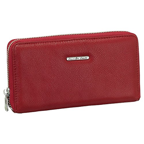 Geschenkset - Leder Damen Geldbörse Portemonnaie Geldbeutel Langbörse Farbe Rot Geschenkset - Leder Damen Geldbörse Portemonnaie Geldbeutel Langbörse Farbe Rot von Ledershop24