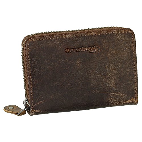 Greenland Nature Luxus Leder XXL Kartenetui kleine Geldbörse bis zu 20 Karten 10,5 cm Serie: Montana Greenland Nature Luxus Leder XXL Kartenetui kleine Geldbörse bis zu 20 Karten 10,5 cm Serie: Montana von Ledershop24