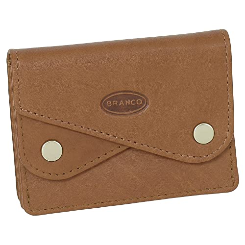 Kleine Leder Mini Herren Geldbörse Portemonnaie Damen Geldbeutel Kartenetui 10 cm Farbe Natur von Ledershop24