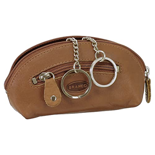 Leder Schlüsseletui Schlüsseltasche Schlüsselmappe Schlüsselbeutel mit Reißverschlussfach Farbe Natur Leder Schlüsseletui Schlüsseltasche Schlüsselmappe Schlüsselbeutel mit Reißverschlussfach Farbe Natur von Ledershop24