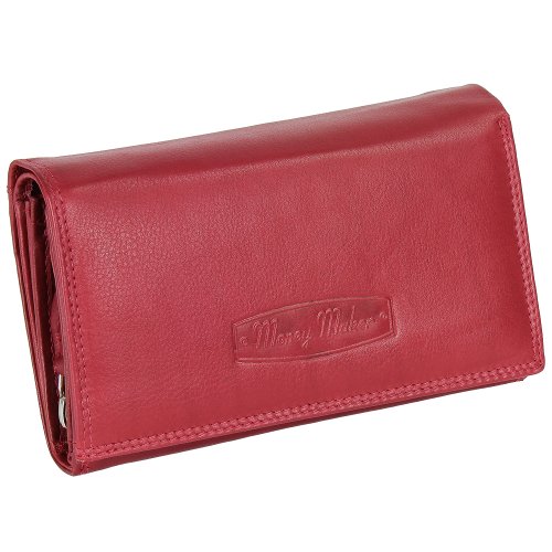 Ledershop24 RFID Damen Leder Geldbörse Damen Portemonnaie Damen Geldbeutel - Lang Rot Leder - Geschenkset + exklusiven Schlüsselanhänger Ledershop24 RFID Damen Leder Geldbörse Damen Portemonnaie Damen Geldbeutel - Lang Rot Leder - Geschenkset + exklusiven Schlüsselanhänger von Ledershop24