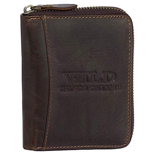 Ledershop24 Geschenkset - Bag Street Herren Geldbörse Leder Portemonnaie Geldbeutel mit Reißverschluss 5508 Farbe Braun Ledershop24 Geschenkset - Bag Street Herren Geldbörse Leder Portemonnaie Geldbeutel mit Reißverschluss 5508 Farbe Braun von Ledershop24