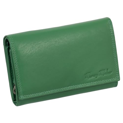 Ledershop24 RFID Damen Leder Geldbörse Damen Portemonnaie Damen Geldbeutel - Lang Grün Leder - Geschenkset + exklusiven Schlüsselanhänger Ledershop24 RFID Damen Leder Geldbörse Damen Portemonnaie Damen Geldbeutel - Lang Grün Leder - Geschenkset + exklusiven Schlüsselanhänger von Ledershop24