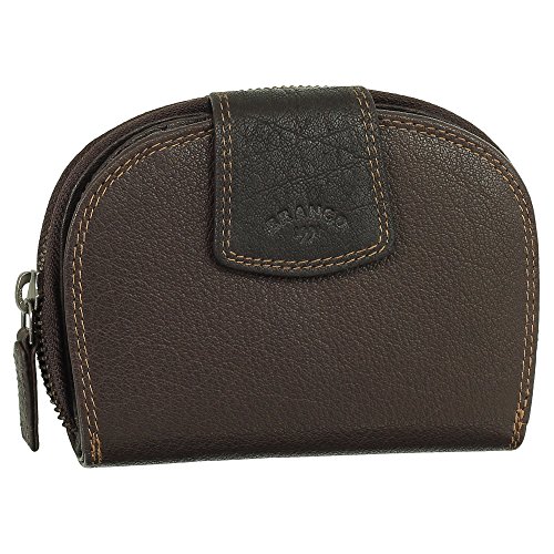 Leder Damen Geldbörse Geldbeutel mit Reißverschluss 13,5 cm 70538 Farbe Braun Leder Damen Geldbörse Geldbeutel mit Reißverschluss 13,5 cm 70538 Farbe Braun von Ledershop24