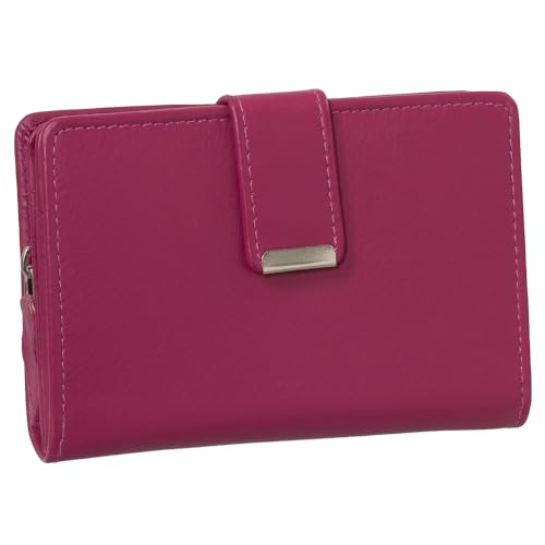 Ledershop24 RFID Damen Leder Geldbörse Damen Portemonnaie Damen Geldbeutel - Farbe Pink - Geschenkset + exklusiven Schlüsselanhänger Ledershop24 RFID Damen Leder Geldbörse Damen Portemonnaie Damen Geldbeutel - Farbe Pink - Geschenkset + exklusiven Schlüsselanhänger von Ledershop24