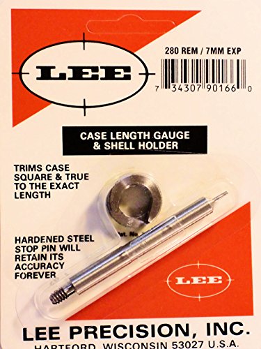 Lee Precision 90166 Galga mit Shell Holder Kaliber 280-7 Mmex, Mehrfarbig, Einheitsgröße von Lee Precision