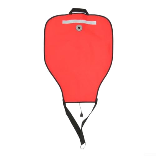 Tauchen Lift Bag 22,7 kg Auftrieb, geeignet für verschiedene Wasseraktivitäten (rot) von Leftflytool