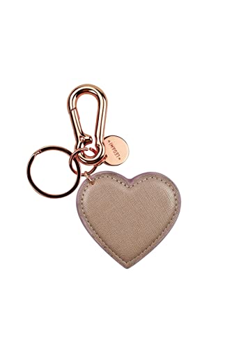 Legami My Initial Schlüsselanhänger Heart (Pink) Roségold, Key Chain Unisex Erwachsene, Einheitsgröße, Pink, Taglia unica von LEGAMI