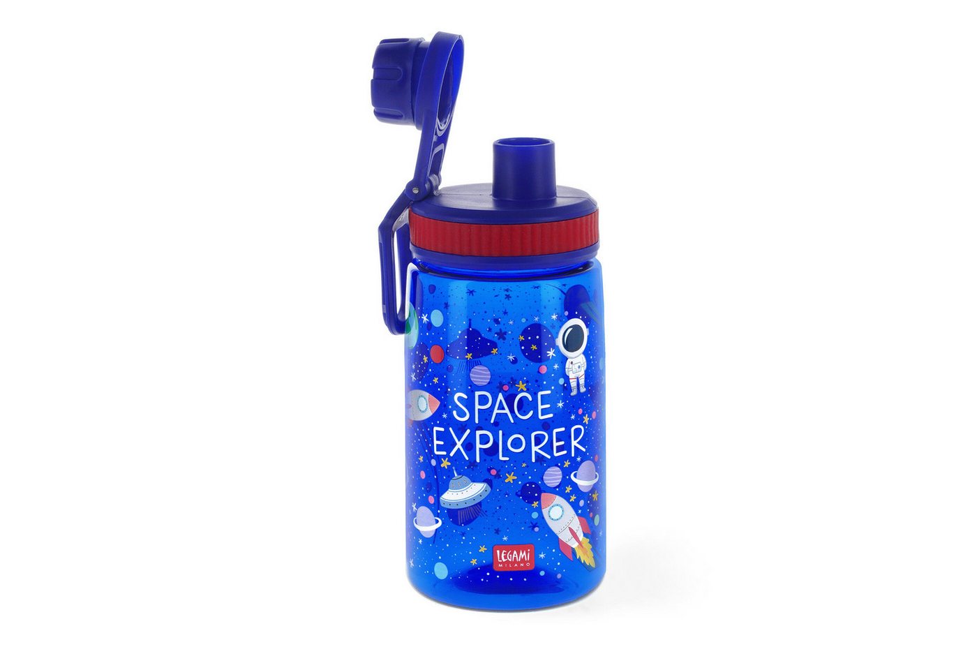 Legami Trinkflasche LEGAMI Kinder Trinkflasche Lets Drink SPACE Legami Trinkflasche LEGAMI Kinder Trinkflasche Lets Drink SPACE von Legami