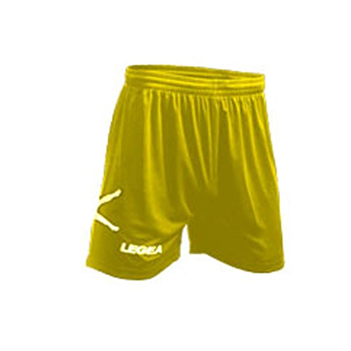 LEGEA Herren Team Line Short, gelb, S von Legea