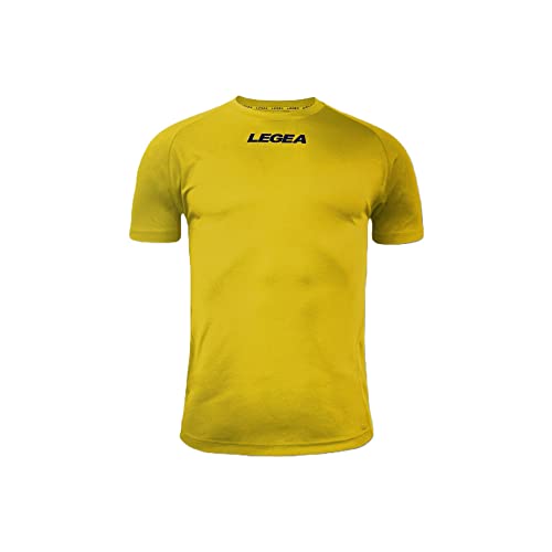 LEGEA Herren Training Line Pullover, gelb, M von Legea