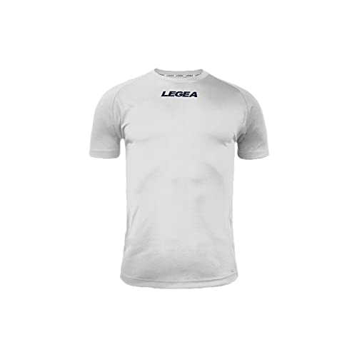 LEGEA Herren Training Line Trikot, Weiß, L von Legea