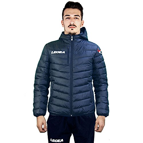 LEGEA Montreal Jacke, Unisex, für Erwachsene, blau, XS von Legea