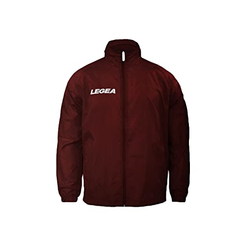 LEGEA Unisex RAIN JACKET ITALIA Jacke, Granata, LEGEA Unisex RAIN JACKET ITALIA Jacke, Granata, von Legea