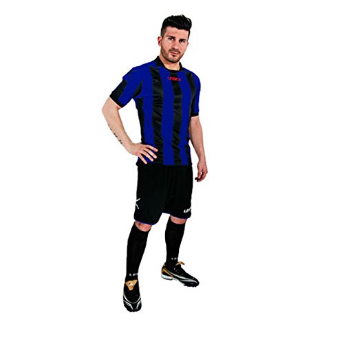 LEGEA Belgrado Trainingsanzug, Clair Bleu/Noir, XL von Legea