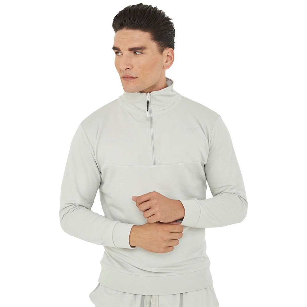 Legea F Club Half Zip Sweatshirt Grau S Mann Legea F Club Half Zip Sweatshirt Grau S Mann von Legea