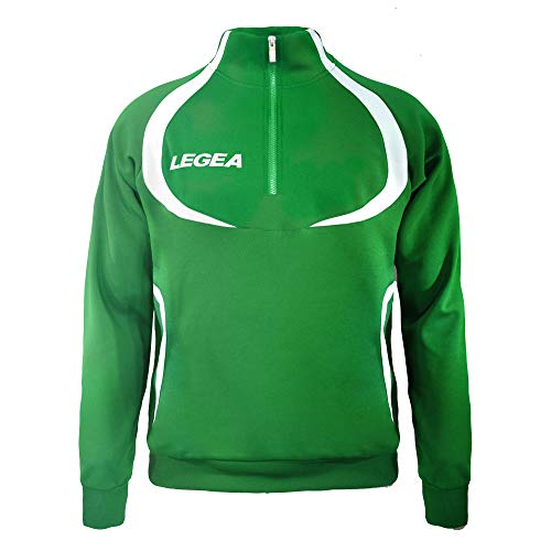 LEGEA Herren M1088 Jacke, Verde-Bianco, XXL von Legea