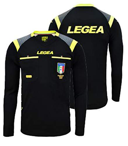 LEGEA Herren Maglia Gara Offizielles Trikot FIGC Aia ML Saison 2019/2020, Schwarz, L, Nero 2, L LEGEA Herren Maglia Gara Offizielles Trikot FIGC Aia ML Saison 2019/2020, Schwarz, L, Nero 2, L von Legea