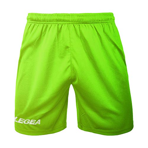 LEGEA Herren Taipei Shorts, grün neon, S von Legea