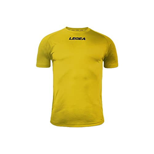 LEGEA Herren Training Line Pullover, gelb, L von Legea
