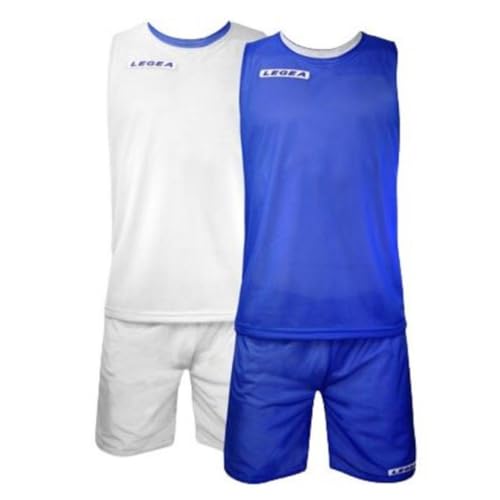 Legea Kit Double Korb Line Basketball Match Sport T-Shirt Jersey Shorts M - Light Blue/White Legea Kit Double Korb Line Basketball Match Sport T-Shirt Jersey Shorts M - Light Blue/White von Legea