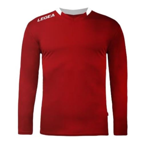 Legea Murcia Trainingsshirt, ROT-Weiss, M von Legea