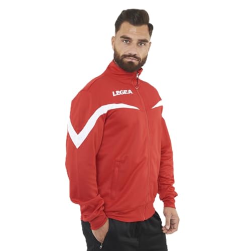 Legea Unisex-Adult MOSCA MESSICO Trainingsanzug, ROT Weiss BLAU, S von Legea