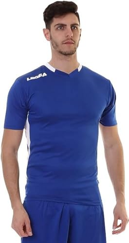 Legea lea srl Unisex Trikot München T-Shirt, Azurblau/Weiß, L Legea lea srl Unisex Trikot München T-Shirt, Azurblau/Weiß, L von Legea