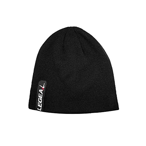 Legea Herren Zuccotto Gold Beanie-Mütze, Schwarz, Einheitsgröße Legea Herren Zuccotto Gold Beanie-Mütze, Schwarz, Einheitsgröße von Legea