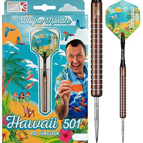 Wayne Mardle Hawaii 501 90% Silica - Steeldarts 20 Gramm von Legend Darts