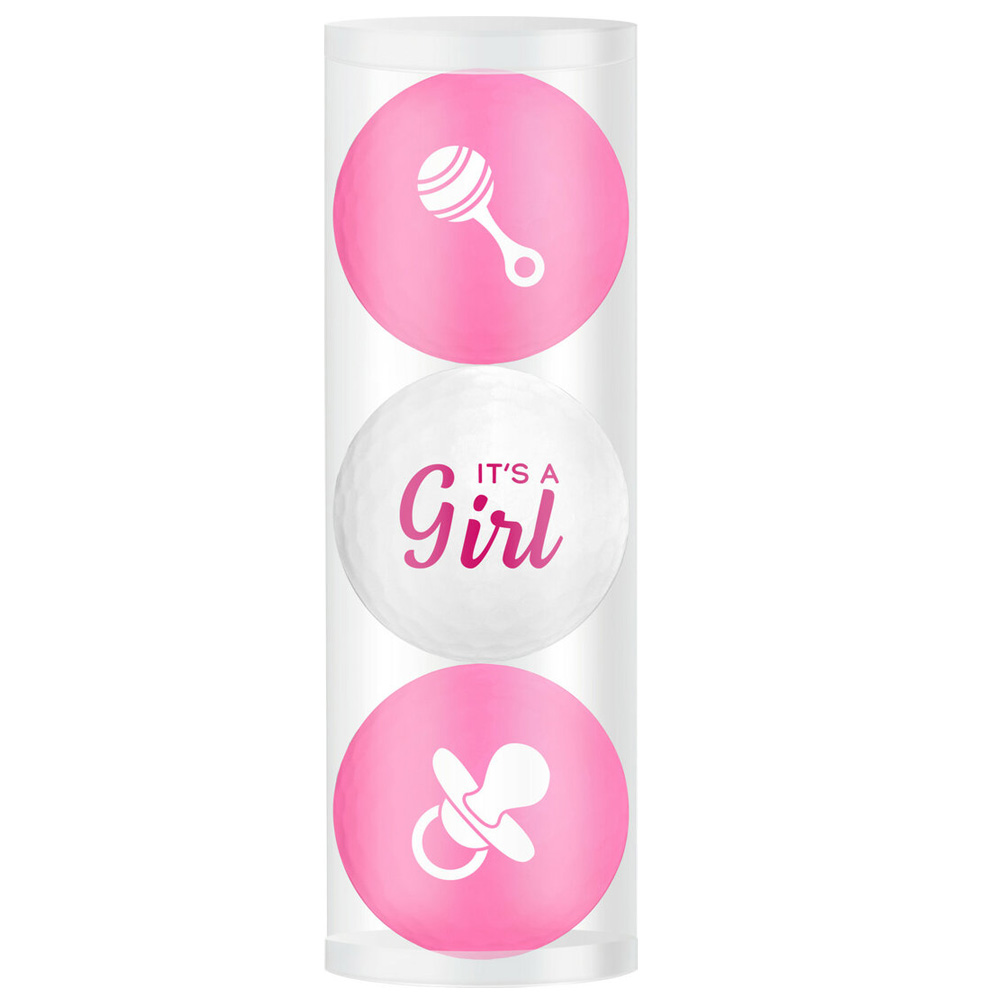 'Golfball Geschenkset "It''s a girl" 3er Mix' 'Golfball Geschenkset "It''s a girl" 3er Mix' von Legend