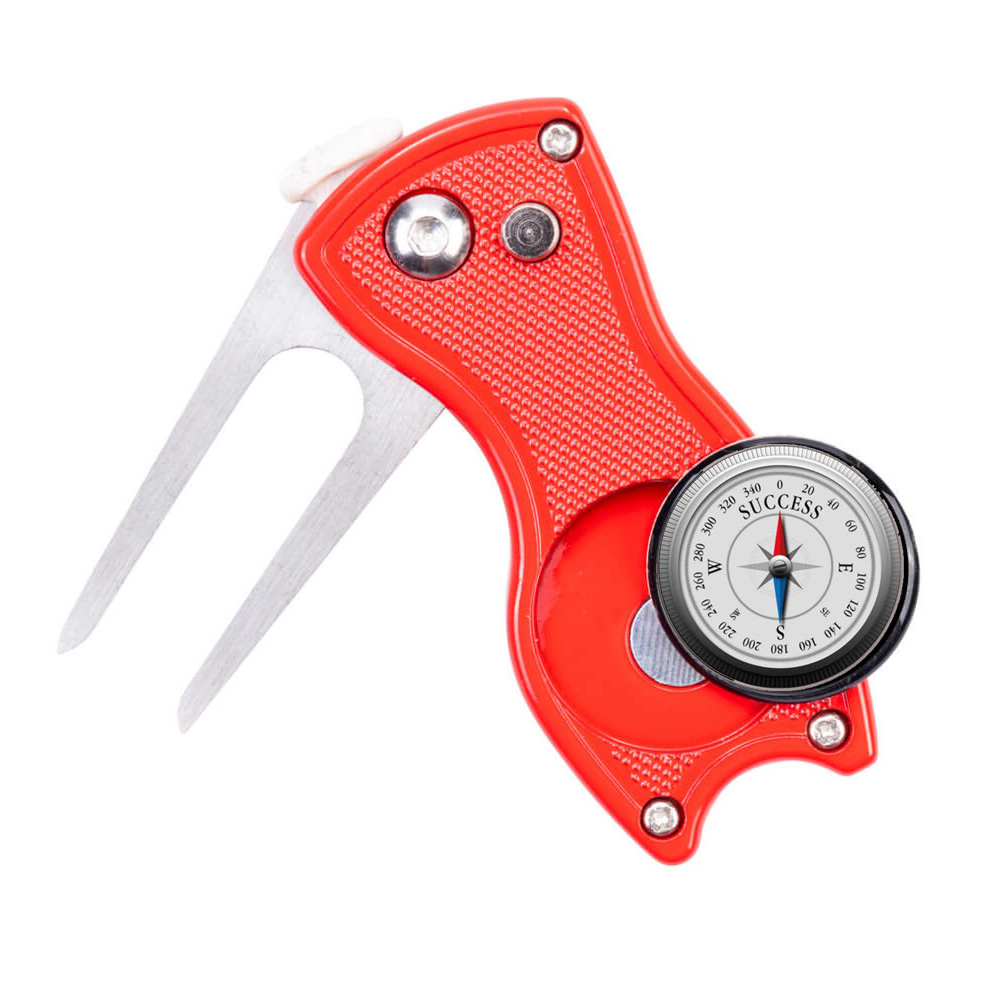 'Pitchfork Stiletto Pitchgabel Metal mit Ballmarker rot' 'Pitchfork Stiletto Pitchgabel Metal mit Ballmarker rot' von Legend