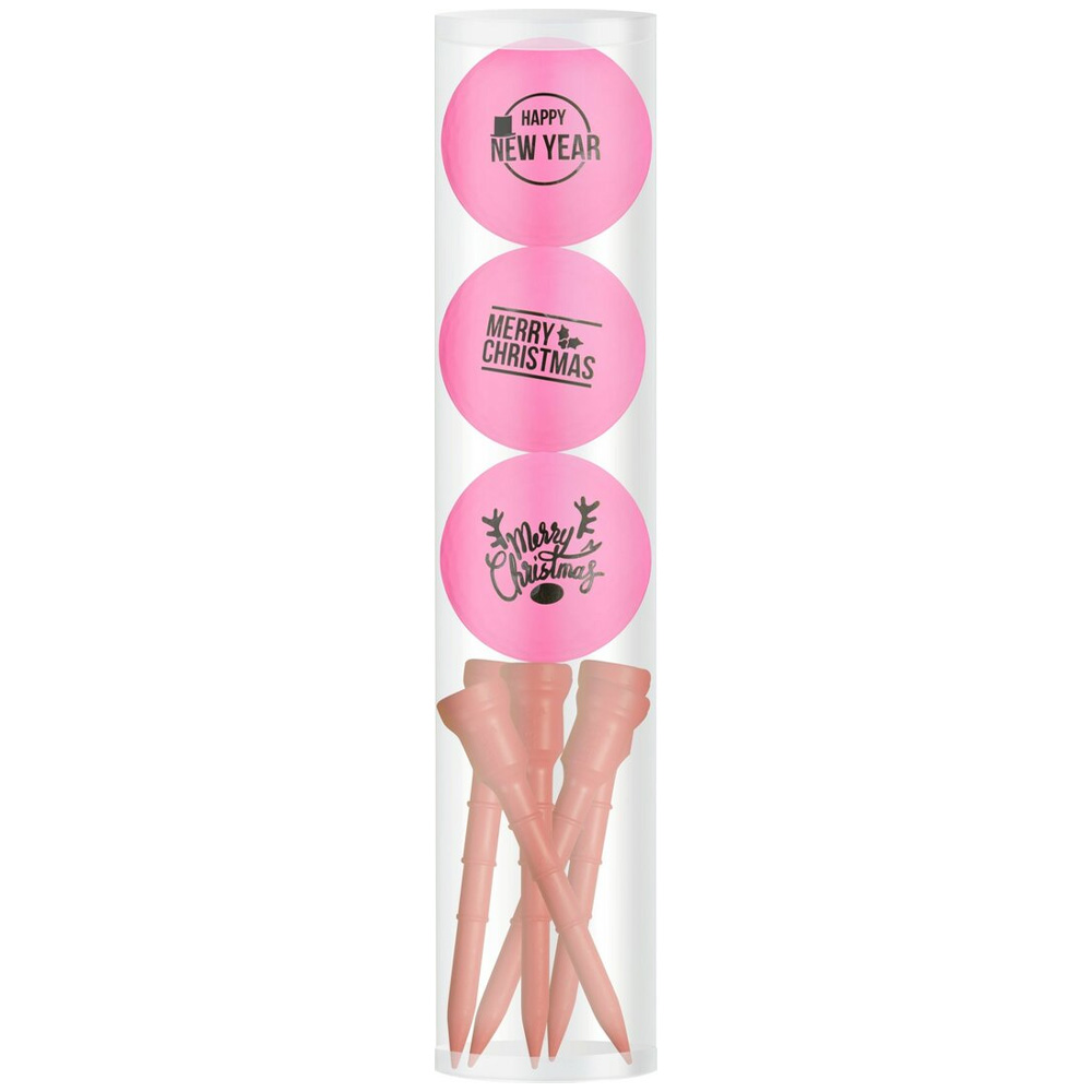 'Weihnachtsset DeLuxe mit 3 pinken Bällen und 5 Tees' 'Weihnachtsset DeLuxe mit 3 pinken Bällen und 5 Tees' von Legend