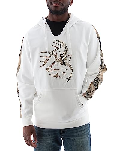 Legendary Whitetails Herren Camo Outfitter Hoodie Kapuzen-Sweatshirt, Frost, 3X-Large Big Tall von Legendary Whitetails
