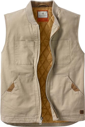 Legendary Whitetails Herren Canvas Cross Trail Weste, Twig, 3XL von Legendary Whitetails