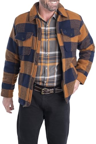 Legendary Whitetails Herren Outdoorsman Jacket Jacke, Golden Night Plaid, S EU von Legendary Whitetails