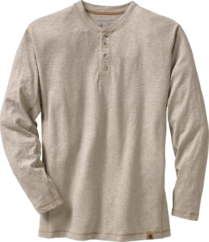 Legendary Whitetails Herren Maverick Slub Henley Shirt, Dickes Heidekraut, 3X-Groß von Legendary Whitetails