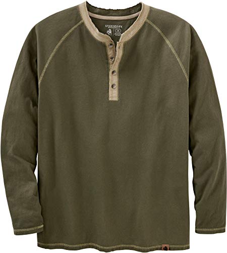 Legendary Whitetails Recluse Henley-Shirt für Herren, Armee, Large Hoch Legendary Whitetails Recluse Henley-Shirt für Herren, Armee, Large Hoch von Legendary Whitetails
