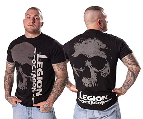 MMA T-Shirt Smile Legion Octagon, schwarz (XL) von Legion Octagon