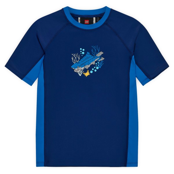 LEGO - Kid's Aris 305 - Swim T-Shirt S/S - Lycra Gr 110 blau von Lego
