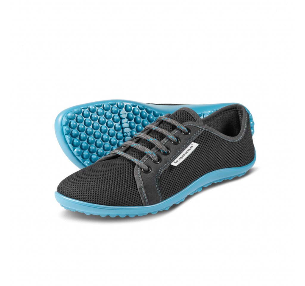 Leguano Aktiv anthrazit, blaue Sohle Barfußschuh Leguano Aktiv anthrazit, blaue Sohle Barfußschuh von Leguano