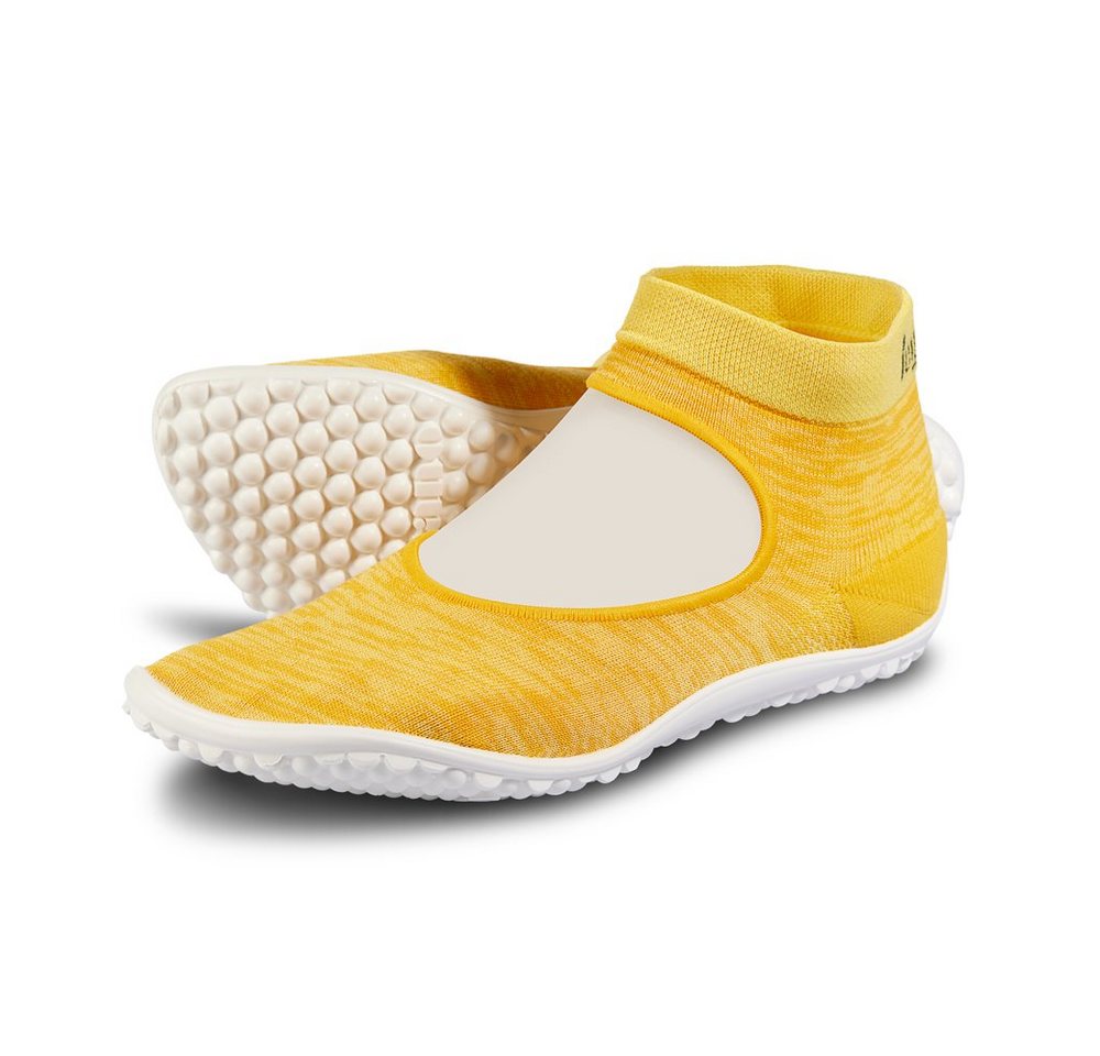 Leguano Ballerina gelb - Sockenschuh / Hausschuh Barfußschuh Leguano Ballerina gelb - Sockenschuh / Hausschuh Barfußschuh von Leguano