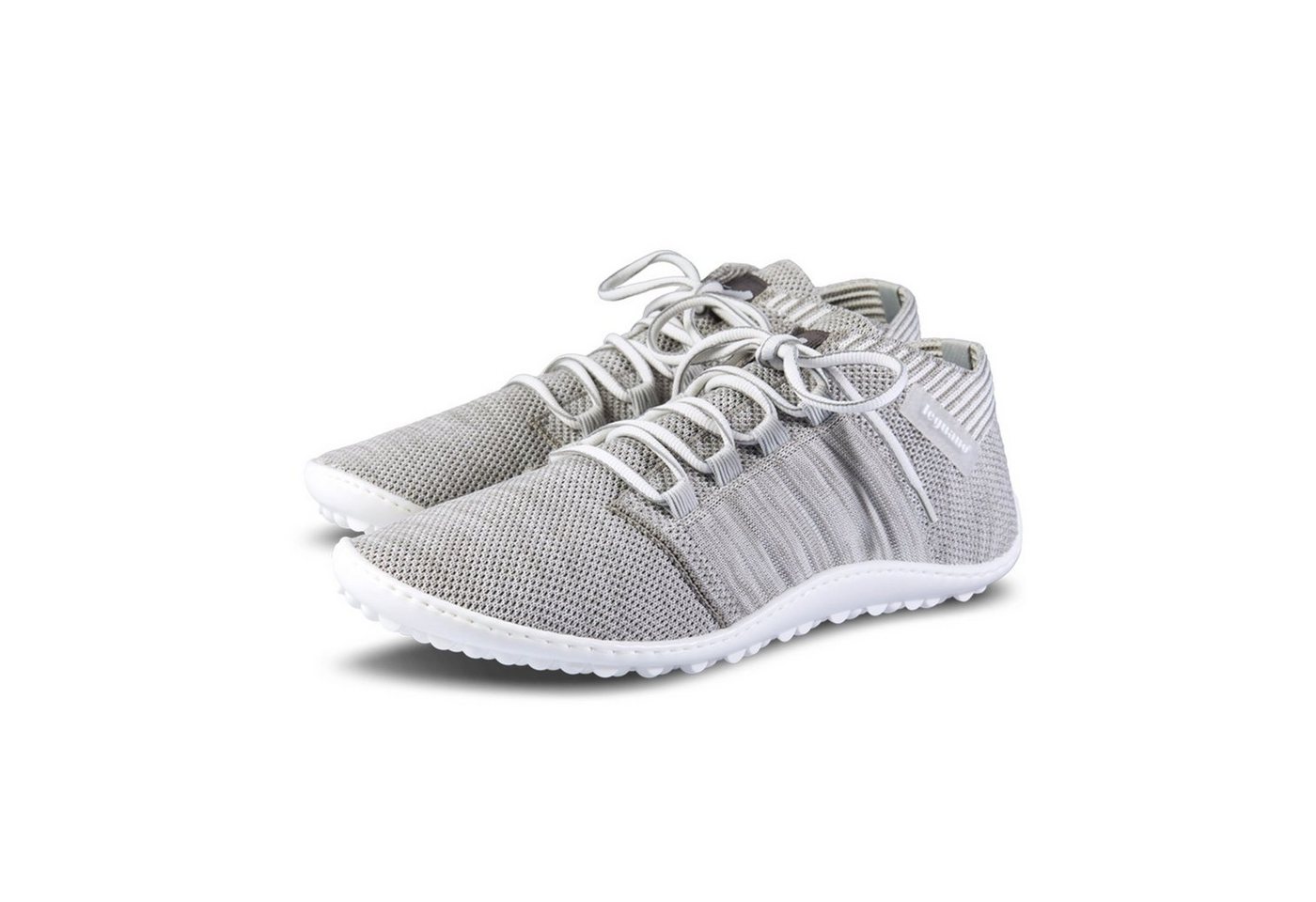 Leguano Leguano Beat silbergrau, weiße Sohle - leichter Barfußschuh Barfußschuh Leguano Leguano Beat silbergrau, weiße Sohle - leichter Barfußschuh Barfußschuh von Leguano